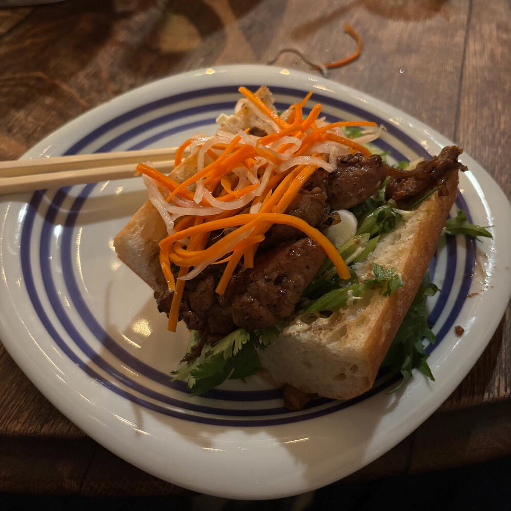 Pork Tenderloin Bánh Mì
